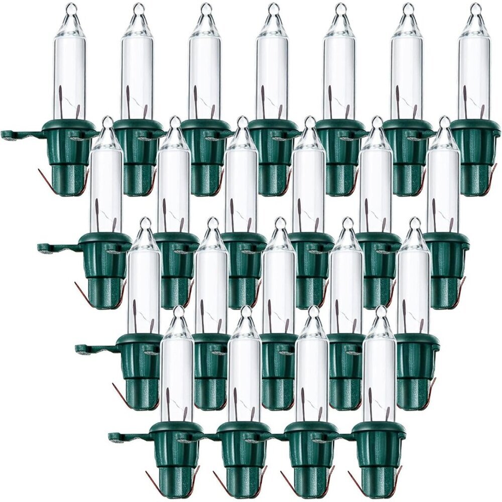 Charming 60 Count Incandescent Replacement Bulbs - Warm White for Trees & Décor